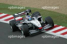 05.07.2003 Magny - Cours, Frankreich, F1, Samstag, Kimi Raikkonen, (Räikkönen, FIN, 06), West McLaren Mercedes, MP4-17D, auf der Strecke (Track) - Magny - Cours, Circuit de Nevers, Formel 1 Grand Prix (GP) von Frankreich 2003, France, Nevers - Alle Bilder auf www.xpb.cc, eMail: info@xpb.cc - Abdruck ist honorarpflichtig. c Copyrightnachweis: xpb.cc