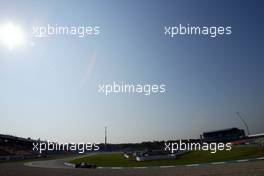 01.08.2003 Mannheim, Deutschland, F1 am Hockenheimring, Training, Mark Webber (AUS, 14), Jaguar Racing, R4, auf der Strecke (Track) - Freitag, Formel 1 Grand Prix (GP), Großer Preis von Deutschland 2003 (Länge 4.574m, Baden Württemberg) - Alle Bilder auf www.xpb.cc, eMail: info@xpb.cc - Abdruck ist honorarpflichtig. c Copyrightnachweis: xpb.cc