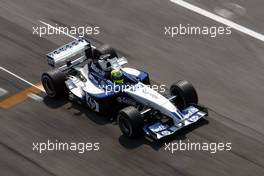 18.04.2003 Imola, San Marino, SM, Formel1, Freitag, Ralf Schumacher (D, 04), BMW WilliamsF1 Team, FW25, auf der Strecke (Track) - (Imola, Autodromo Enzo e Dino Ferrari, 4,933 km - Grand Prix of San Marino 2003, Formel 1, F1)  - Weitere Bilder auf www.xpb.cc, eMail: info@xpb.cc - Belegexemplare senden. Abdruck ist honorarpflichtig. c Copyrightnachweis: xpb.cc