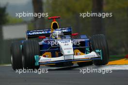 19.04.2003 Imola, San Marino, SM, Formel1, Samstag, Qualifying, Nick Heidfeld (D, 09), Sauber Petronas, C22, auf der Strecke (Track) - (Imola, Autodromo Enzo e Dino Ferrari, 4,933 km - Grand Prix of San Marino 2003, Formel 1, F1)  - Weitere Bilder auf www.xpb.cc, eMail: info@xpb.cc - Belegexemplare senden. Abdruck ist honorarpflichtig. c Copyrightnachweis: xpb.cc