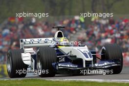 19.04.2003 Imola, San Marino, SM, Formel1, Samstag, Qualifying, Ralf Schumacher (D, 04), BMW WilliamsF1 Team, FW25, auf der Strecke (Track) - (Imola, Autodromo Enzo e Dino Ferrari, 4,933 km - Grand Prix of San Marino 2003, Formel 1, F1)  - Weitere Bilder auf www.xpb.cc, eMail: info@xpb.cc - Belegexemplare senden. Abdruck ist honorarpflichtig. c Copyrightnachweis: xpb.cc