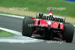 20.04.2003 Imola, San Marino, SM, Formel1, Sonntag (Ostern), Rennen, Michael Schumacher (D, 01), Scuderia Ferrari Marlboro, F2002, auf der Strecke (Track) - (Imola, Autodromo Enzo e Dino Ferrari, 4,933 km - Grand Prix of San Marino 2003, Formel 1, F1)  - Weitere Bilder auf www.xpb.cc, eMail: info@xpb.cc - Belegexemplare senden. Abdruck ist honorarpflichtig. c Copyrightnachweis: xpb.cc