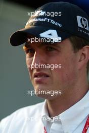 20.04.2003 Imola, San Marino, SM, Formel1, Sonntag (Ostern), Ralf Schumacher (D, BMW WilliamsF1) Portrait - (Imola, Autodromo Enzo e Dino Ferrari, 4,933 km - Grand Prix of San Marino 2003, Formel 1, F1)  - Weitere Bilder auf www.xpb.cc, eMail: info@xpb.cc - Belegexemplare senden. Abdruck ist honorarpflichtig. c Copyrightnachweis: xpb.cc