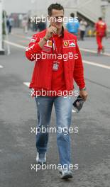 12.10.2003 Suzuka, Japan, F1 in Japan, Sonntag, Michael Schumacher (D, Ferrari) - Formel 1 Grand Prix (GP) von Japan 2003 (Suzuka Race Circuit) - Weitere Bilder auf www.xpb.cc, eMail: info@xpb.cc - Belegexemplare senden. Abdruck ist honorarpflichtig. c Copyrightnachweis: xpb.cc