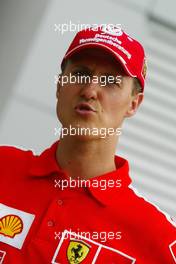 23.03.2003 Sepang, Malaysia, KUL, Formel1, Sonntag, Michael Schumacher (D, 01), Scuderia Ferrari Marlboro, Portrait - Sepang International Circuit, (GP in Malaysia 2003, Kuala Lumpur, Formel 1, F1)  c Copyright: Photos mit - xpb.cc - kennzeichnen, weitere Bilder auf www.xpb.cc, eMail: info@xpb.cc - Belegexemplare senden.