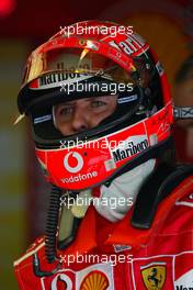 28.06.2003 Nürburg, Deutschland, F1 am Nürburgring, Samstag, Qualifying, Michael Schumacher (D, 01), Scuderia Ferrari Marlboro, Portrait - Formel 1 Grand Prix (GP) von Europa 2003, Nuerburg, Germany - Weitere Bilder auf www.xpb.cc, eMail: info@xpb.cc - Abdruck ist honorarpflichtig. c Copyrightnachweis: xpb.cc