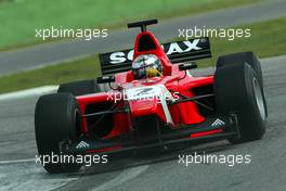 24.10.2003 Imola, Italien, Testfahrten der FIA F3000 in Imola, 24/25.10.2003, Matthias Lauda (his father is Niki Lauda) making his F3000 debut familiarised himself with the car during 27 Laps on Friday in damp conditions for the ARDEN Motorsport Team  - (Imola, Autodromo Enzo e Dino Ferrari, 4,933 km) - Weitere Bilder auf www.xpb.cc, eMail: info@xpb.cc - Belegexemplare senden. Abdruck ist honorarpflichtig. c Copyrightnachweis:  photo4 / xpb.cc - LEGAL NOTICE: THIS PICTURE IS NOT FOR ITALY PRINT USE, KEINE PRINT BILDNUTZUNG IN ITALIEN!