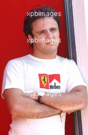 10.08.2003 Zandvoort, Die Niederlande, Marlboro Masters of Formula 3, Ferrari F1 Team Demonstration, Felipe Massa (BRA), Scuderia Ferrari Marlboro FW2002, Testdriver, Portrait - Zandvoort, - Alle Bilder auf www.xpb.cc, eMail: info@xpb.cc - Abdruck ist honorarpflichtig. c Copyrightnachweis: Miltenburg / xpb.cc