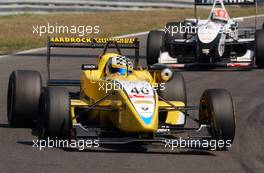 10.08.2003 Zandvoort, Die Niederlande, Andrew Thompson (GBR), Hitech Racing, Dallara F302/3 Renault-Sodemo - Marlboro Masters of Formula 3 (2003) in Zandvoort, Circuit Park Zandvoort (Formel 3)  - Weitere Bilder auf www.xpb.cc, eMail: info@xpb.cc - Belegexemplare senden. c Copyright: Kennzeichnung mit: Miltenburg / xpb.cc