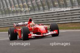 09.08.2003 Zandvoort, Die Niederlande, Marlboro Masters of Formula 3, Ferrari F1 Team Demonstration, Luca Badoer (ITA), Scuderia Ferrari Marlboro FW2002, Testdriver - Zandvoort, - Alle Bilder auf www.xpb.cc, eMail: info@xpb.cc - Abdruck ist honorarpflichtig. c Copyrightnachweis: Miltenburg / xpb.cc