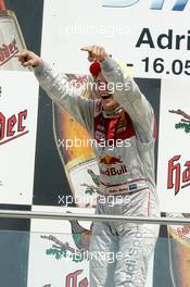 16.05.2004 Adria, Italy,  DTM, Sunday, Podium, Mattias Ekström (SWE), Audi Sport Team Abt, Portrait (1st) - DTM Season 2004 at Adria International Raceway (Deutsche Tourenwagen Masters, Italy)