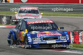 16.05.2004 Adria, Italy,  DTM, Sunday, Martin Tomczyk (GER), Audi Sport Team Abt, Audi A4 DTM, in front of Bernd Schneider (GER), Vodafone AMG-Mercedes, AMG-Mercedes C-Klasse - DTM Season 2004 at Adria International Raceway (Deutsche Tourenwagen Masters, Italy)