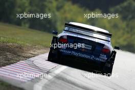 17.09.2004 Brno, Czech Republic,  DTM, Friday, Mattias Ekström (SWE), Audi Sport Team Abt, Audi A4 DTM - DTM Season 2004 at Automotodrom Brno, Czech Republic (Deutsche Tourenwagen Masters)