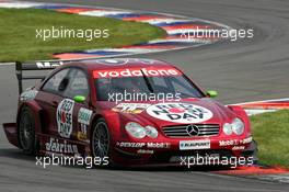 04.06.2004 Klettwitz, Germany,  DTM, Friday, Stefan Mücke (GER), CLK AMG-Mercedes, Mercedes CLK-DTM - DTM Season 2004 at Lausitzring (Deutsche Tourenwagen Masters)