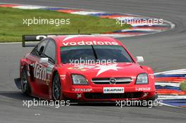 04.06.2004 Klettwitz, Germany,  DTM, Friday, Heinz-Harald Frentzen (GER), OPC Team Holzer, Opel Vectra GTS V8 - DTM Season 2004 at Lausitzring (Deutsche Tourenwagen Masters)