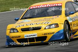 04.06.2004 Klettwitz, Germany,  DTM, Friday, Jeroen Bleekemolen (NED), OPC Euroteam, Opel Astra V8 Coupé - DTM Season 2004 at Lausitzring (Deutsche Tourenwagen Masters)