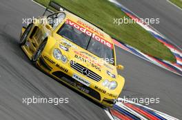 04.06.2004 Klettwitz, Germany,  DTM, Friday, Jarek Janis (CZE), Sonax Dark Dog AMG-Mercedes, Mercedes CLK-DTM - DTM Season 2004 at Lausitzring (Deutsche Tourenwagen Masters)