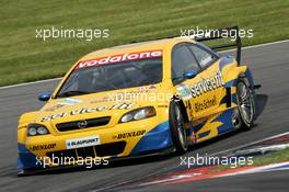 04.06.2004 Klettwitz, Germany,  DTM, Friday, Jeroen Bleekemolen (NED), OPC Euroteam, Opel Astra V8 Coupé - DTM Season 2004 at Lausitzring (Deutsche Tourenwagen Masters)