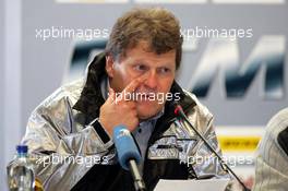 05.06.2004 Klettwitz, Germany,  DTM, Saturday, Press Conference, Norbert Haug, GER, Mercedes, Motorsport chief, Portrait - DTM Season 2004 at Lausitzring (Deutsche Tourenwagen Masters)