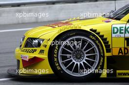 05.06.2004 Klettwitz, Germany,  DTM, Saturday, Front of the car, Christian Abt (GER), Audi Sport Team Abt Sportsline, Audi A4 DTM - DTM Season 2004 at Lausitzring (Deutsche Tourenwagen Masters)