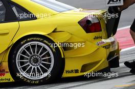 05.06.2004 Klettwitz, Germany,  DTM, Saturday, Back of the car, Christian Abt (GER), Audi Sport Team Abt Sportsline, Audi A4 DTM - DTM Season 2004 at Lausitzring (Deutsche Tourenwagen Masters)