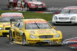 06.06.2004 Klettwitz, Germany,  DTM, Sunday, Jarek Janis (CZE), Sonax Dark Dog AMG-Mercedes, Mercedes CLK-DTM - DTM Season 2004 at Lausitzring (Deutsche Tourenwagen Masters)