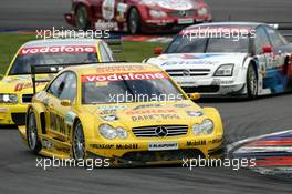 06.06.2004 Klettwitz, Germany,  DTM, Sunday, Jarek Janis (CZE), Sonax Dark Dog AMG-Mercedes, Mercedes CLK-DTM - DTM Season 2004 at Lausitzring (Deutsche Tourenwagen Masters)