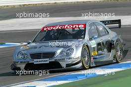 16.04.2004 Hockenheim, Germany,  DTM, Friday, Jean Alesi (FRA), AMG-Mercedes, AMG-Mercedes C-Klasse - DTM Season 2004 at Hockenheimring Baden-Württemberg (Deutsche Tourenwagen Masters, Deutschland)