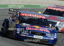 03.10.2004 Hockenheim, Germany,  DTM, Sunday, Martin Tomczyk (GER), Audi Sport Team Abt, Audi A4 DTM, Bernd Schneider (GER), Vodafone AMG-Mercedes, AMG-Mercedes C-Klasse - DTM Season 2004 at Hockenheimring Baden-Württemberg (Deutsche Tourenwagen Masters, Deutschland)