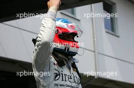 01.08.2004 Nürburg, Germany,  DTM, Sunday, Rac winner Gary Paffett (GBR), C-Klasse AMG-Mercedes, Portrait - DTM Season 2004 at Nürburgring (Deutsche Tourenwagen Masters)