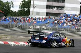 25.06.2004 Nürnberg, Germany,  DTM, Friday, Mattias Ekström (SWE), Audi Sport Team Abt, Audi A4 DTM - DTM Season 2004 at Norisring (Deutsche Tourenwagen Masters)