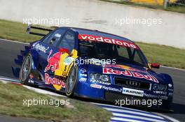 06.08.2004 Oschersleben, Germany,  DTM, Friday, Mattias Ekström (SWE), Audi Sport Team Abt, Audi A4 DTM - DTM Season 2004 at Motopark Oschersleben (Deutsche Tourenwagen Masters)