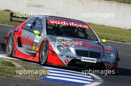 06.08.2004 Oschersleben, Germany,  DTM, Friday, Bernd Schneider (GER), Vodafone AMG-Mercedes, AMG-Mercedes C-Klasse - DTM Season 2004 at Motopark Oschersleben (Deutsche Tourenwagen Masters)