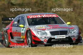 06.08.2004 Oschersleben, Germany,  DTM, Friday, Bernd Schneider (GER), Vodafone AMG-Mercedes, AMG-Mercedes C-Klasse - DTM Season 2004 at Motopark Oschersleben (Deutsche Tourenwagen Masters)