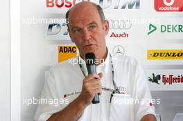 07.08.2004 Oschersleben, Germany,  DTM, Saturday, Dr. Wolfgang Ullrich (GER), Audi's Head of Sport - DTM Season 2004 at Motopark Oschersleben (Deutsche Tourenwagen Masters)