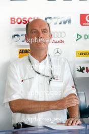 07.08.2004 Oschersleben, Germany,  DTM, Saturday, Dr. Wolfgang Ullrich (GER), Audi's Head of Sport - DTM Season 2004 at Motopark Oschersleben (Deutsche Tourenwagen Masters)