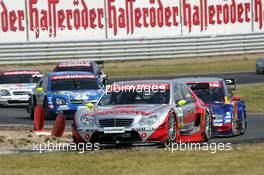 08.08.2004 Oschersleben, Germany,  DTM, Sunday, Bernd Schneider (GER), Vodafone AMG-Mercedes, AMG-Mercedes C-Klasse - DTM Season 2004 at Motopark Oschersleben (Deutsche Tourenwagen Masters)