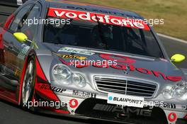 08.08.2004 Oschersleben, Germany,  DTM, Sunday, Bernd Schneider (GER), Vodafone AMG-Mercedes, AMG-Mercedes C-Klasse - DTM Season 2004 at Motopark Oschersleben (Deutsche Tourenwagen Masters)