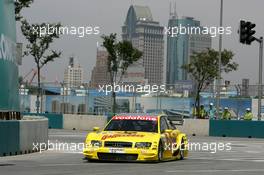 17.07.2004 Shanghai, China,  DTM, Saturday, Tom Kristensen (DNK), Audi Sport Team Abt Sportsline, Audi A4 DTM - DTM Season 2004 at Pu Dong Street Circuit Shanghai (Deutsche Tourenwagen Masters)