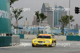 17.07.2004 Shanghai, China,  DTM, Saturday, Jarek Janis (CZE), Sonax Dark Dog AMG-Mercedes, Mercedes CLK-DTM - DTM Season 2004 at Pu Dong Street Circuit Shanghai (Deutsche Tourenwagen Masters)