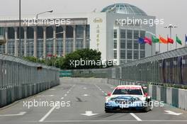 17.07.2004 Shanghai, China,  DTM, Saturday, Markus Winkelhock (GER), Original-Teile AMG-Mercedes, Mercedes CLK-DTM - DTM Season 2004 at Pu Dong Street Circuit Shanghai (Deutsche Tourenwagen Masters)