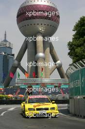 18.07.2004 Shanghai, China,  DTM, Sunday, Tom Kristensen (DNK), Audi Sport Team Abt Sportsline, Audi A4 DTM - DTM Season 2004 at Pu Dong Street Circuit Shanghai (Deutsche Tourenwagen Masters)