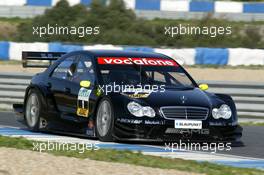 15.03.2004 Estoril, Portugal,  Bernd Schneider (GER), Vodafone AMG-Mercedes, Mercedes-Benz C-Class DTM - DTM Test Estoril, Circuito do Estoril, Portugal