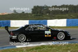 16.03.2004 Estoril, Portugal,  Bernd Schneider (GER), Vodafone AMG-Mercedes, Mercedes-Benz C-Class DTM - DTM Test Estoril, Circuito do Estoril, Portugal