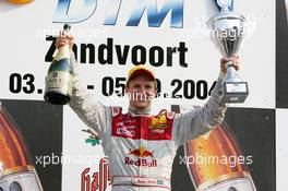 05.09.2004 Zandvoort, The Netherlands,  DTM, Sunday, Podium, Mattias Ekström (SWE), Audi Sport Team Abt, Portrait (1st) - DTM Season 2004 at Circuit Park Zandvoort (Deutsche Tourenwagen Masters)