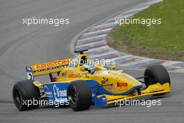 30.04.2004 Brno, Czech Republic, Friday, April, Fausto Ippoliti, ITA, Draco Racing Jr. team, track, action - SUPERFUND EURO 3000 Championship, CZE - SUPERFUND Copyright Free