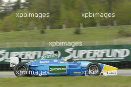 30.04.2004 Brno, Czech Republic, Friday, April, Bernard Auinger, AUT,  Euronova, track, action - SUPERFUND EURO 3000 Championship, CZE - SUPERFUND Copyright Free