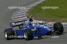 30.04.2004 Brno, Czech Republic, Friday, April, Maxime Hodencq, BEL, GP Racing, track, action - SUPERFUND EURO 3000 Championship, CZE - SUPERFUND Copyright Free
