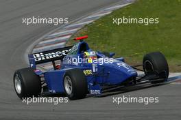 30.04.2004 Brno, Czech Republic, Friday, April, Fabrizio Del Monte, ITA, GP Racing, track, action - SUPERFUND EURO 3000 Championship, CZE - SUPERFUND Copyright Free
