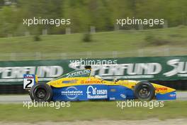 30.04.2004 Brno, Czech Republic, Friday, April, Fausto Ippoliti, ITA, Draco Racing Jr. team, track, action - SUPERFUND EURO 3000 Championship, CZE - SUPERFUND Copyright Free